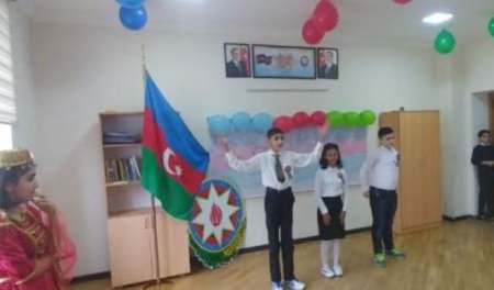 "Azərbaycan Respublikasının  Dövlət bayrağı Azərbaycan dövlətinin suverenlik rəmzidir!"